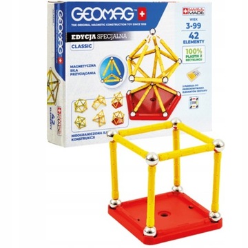 Klocki magnetyczne Geomag Classic 42 szt.