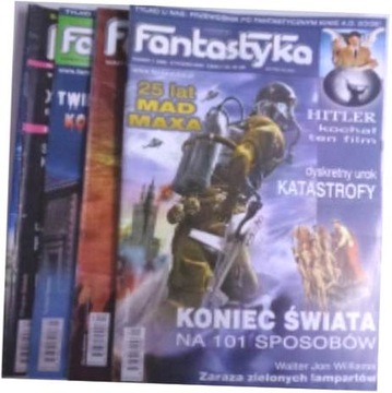 Nowa Fantastyka nr 1-4 z 2005 roku