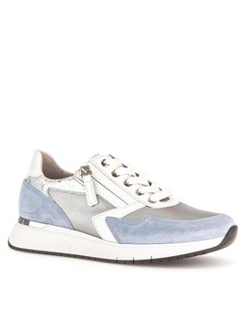 GABOR Sneakersy 26.448.61 Silber/lagun/weiss