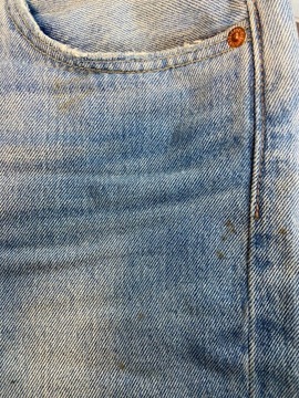Spodnie jeansy męskie LEVI'S niebieskie W33 L 32
