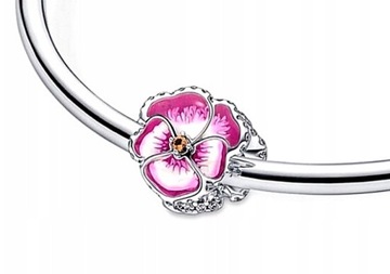 ПОДВЕСКИ-КУЛОН «АНЮТИНКИ ЦВЕТОК ЦВЕТОК» РОЗОВОЕ СЕРЕБРО 925