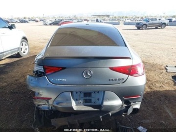 Mercedes CLS C257 2020 Mercedes-Benz CLS 2020r., AMG CLS 53 4MATIC, od ubezpieczalni 3.0 Benzyna, zdjęcie 4