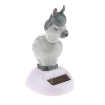 ch-uto Car Solar Power Ornament Figure Car Interior A