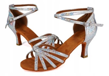 ТАНЦЕВАЛЬНАЯ ОБУВЬ ДЛЯ ЛАТИНО САЛЬСА 5 см - ИЗ ПОЛЬШИ