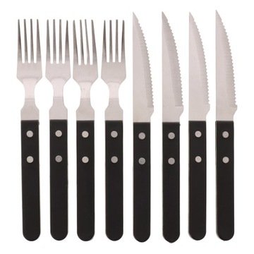 Komplet sztućców Sola Steak 8 el. Zestaw Grilowy