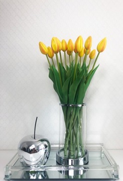 РЕЗИНОВЫЕ ТЮЛЬПАНЫ, похожие на ЖИВЫЕ ЗЕЛЕНЫЕ ЦВЕТЫ