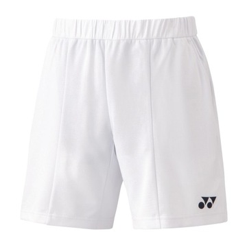 Spodenki tenisowe Yonex Knit Shorts białe r.L