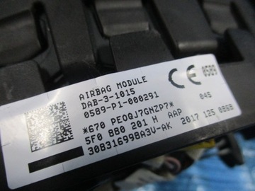 AIRBAG ULOŽENÍ SEAT LEON III 5F0880201H 10SZT.
