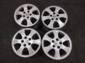 FELGI ALUMINIOWE KOMPLET 4SZT 5X110 6Jx15 ET49 FI65,1 OPEL INTRA 62505