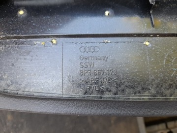 Audi A3 8P 3D Подлокотник Ручка двери передняя левая 8P3867173