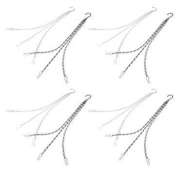 ДОМАШНИЙ ДЕКОР ПОДВЕСНАЯ ЦЕПНАЯ КОРЗИНА ЦВЕТОЧНЫЙ ГОРШОК