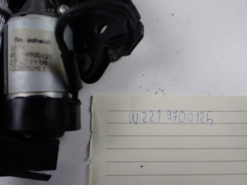 MECHANIZMUS PODHLAVNÍKU ZADNÍHO MERCEDES S500 W221 W2219700125