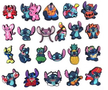 PINY PRZYPINKI DO BUTÓW CHARMS CROCS WPINKI LILO & STITCH DISNEY 22 sztuk