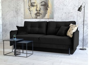 Kanapa Sofa Rozkładana funkcja spania pojemnik