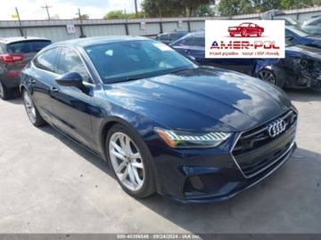 Audi A7 C8 2022 Audi A7 Sportback Premium Plus, 2022r., 4x4, 3.0L 3.0 Benzyna 335KM