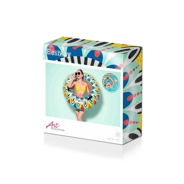 Коллекция надувных плавательных кругов Bestway Art Collection