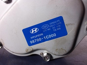 HYUNDAI GETZ I MOTOREK STĚRAČE ZADNÍ 4 PIN