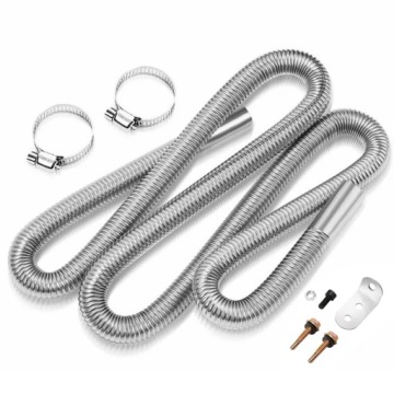 RURA WYDECHOWA TYP WEBASTO FI 25 - 200 CM STAL NIERDZ