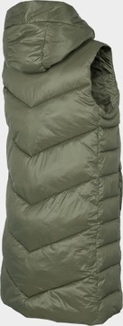 ЖЕНСКАЯ КУРТКА С РУКАВАМИ 4F, СТЕГАНЫЙ ВЕСЕННИЙ ЖИЛЕТ, ДЛИННАЯ Z22-KUDP006