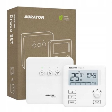 AURATON DRACO SET BEZPRZEWODOWY REGULATOR POKOJOWY