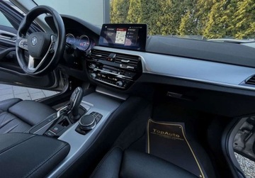BMW Seria 5 F10-F11 Touring Facelifting 520d 190KM 2017 BMW Seria 5 2.0D 190KM SKORA gwarancjaFULL LED AUTOMAT zarejestrowana, zdjęcie 13