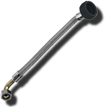 TECE Wężyk przyłączeniowy w oplocie do zaworu F10, M30 9820374