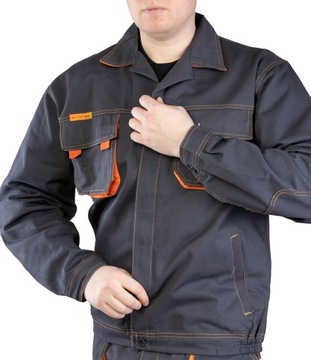 Bluza robocza kurtka ochronna stalowa R. XXL