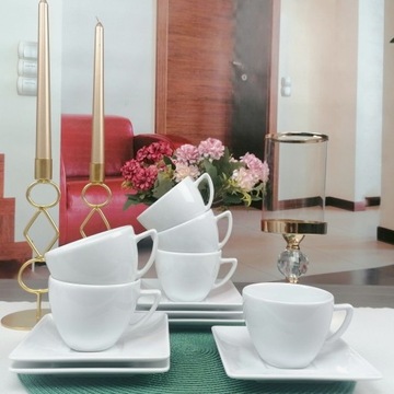 LUBIANA CLASSIC SERWIS ZESTAW OBIADOWY I KAWOWY 69 SZTUK NA 12 OSÓB