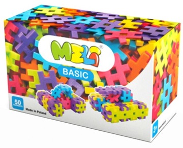 Блоки Meli Basic Creative 50 шт. вафли