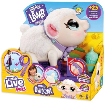LITTLE LIVE PETS ИНТЕРАКТИВНАЯ ОВЕЧКА ЗВУКОВАЯ MY PET LAMB SNOWIE
