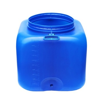 BECZKA PLASTIKOWA Z KRANEM 100L DO KISZENIA UCHWYTY ATEST