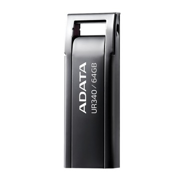 Флеш-накопитель Adata UR340 64 ГБ USB3.2 Черный