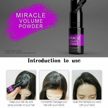 PUDER ZWIĘKSZAJĄCY OBJĘTOŚĆ MATUJĄCY POMPKA SPRA