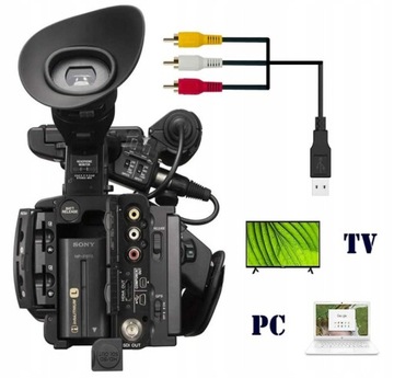 Аудио- и видеокабель USB-3RCA