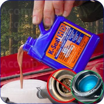 Герметик K-Seal HD для радиатора, водяного насоса, головки, отопителя, блока