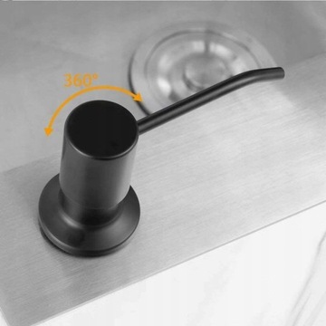 ДОЗАТОР ЧЕРНОГО МЫЛА ДЛЯ РАКОВИНЫ