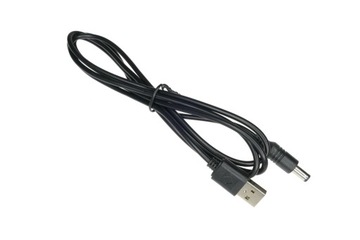 KABEL USB WTYK A - WTYK DC 2.1/5.5 1.2M