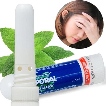 INHALATOR SZTYFT DO NOSA NA KATAR ZATOKI PRZEZIĘBIENIE MIĘTA EUKALIPTUS