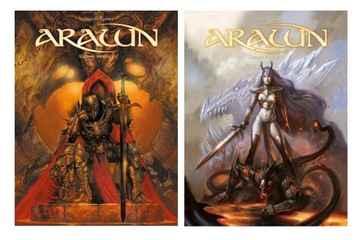 ARAWN Tom 1-2 zbiorcze heroic fantasy NOWE folia