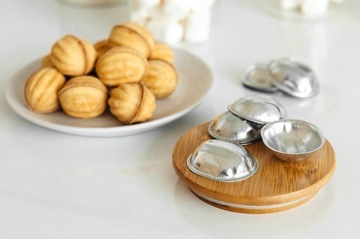 ГУСТАЯ ФОРМА ДЛЯ ПЕЧЕНИЯ ОРЕХИ, ОРЕХИ, 10 шт.