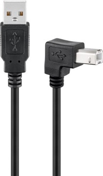 Kabel przewód USB 2.0 Hi-Speed czarny 2 m