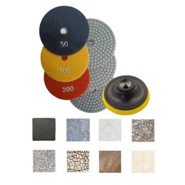 Полировальный диск на липучке 100мм М14 (10/100)