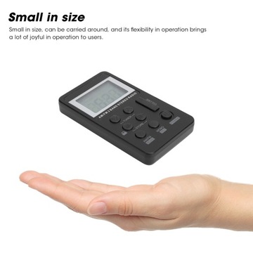 qqt103 профессиональный мини-портативный радиоприемник FM/AM стереоприемник с ЖК-дисплеем