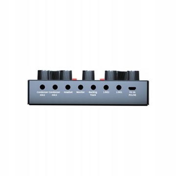 ЗВУКОВАЯ КАРТА BLUETOOTH ВНЕШНИЙ МИКШЕР USB V8