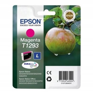 TUSZ ORYGINAŁ EPSON T1293 MAGENTA SX425W SX525