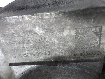ALFA MITO FIAT 500L 0.9T 199B6 TURBO TURBÍNA 49180-03102 55250572