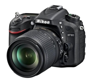 Lustrzanka cyfrowa Nikon D7100 24,1 Mpix Full HD czarny + 18-105 mm ED VR