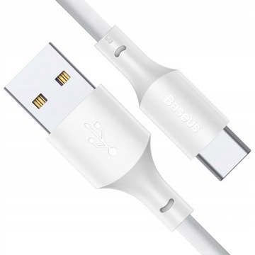 BASEUS MOCNY SZYBKI KABEL USB USB-C TYP-C DO HUAWEI TYPE-C 40W 5A 1.5M 2szt