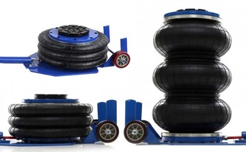 PODNOŚNIK PNEUMATYCZNY BAŁWANEK 3.5T GUMA 3500 SPRĘŻONE POWIETRZE 15-40CM