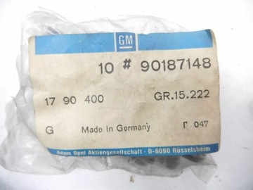 Винт, зажим коврового покрытия Opel Kadett E Ascona C OE 90187148